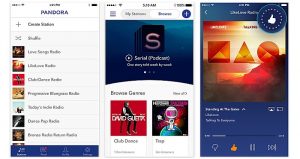 New Features added to the Pandora for iPhone 4
